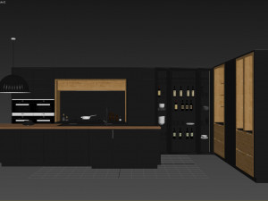 kitchen by darren james Modello 3D