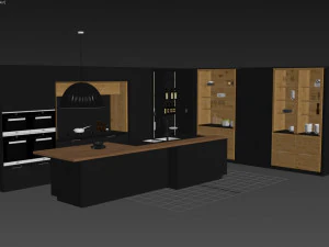 kitchen by darren james 3D Model
