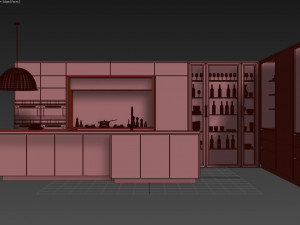kitchen by darren james Modello 3D