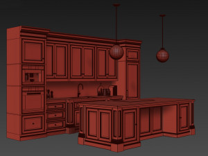 kitchen by tom howley 3D Model