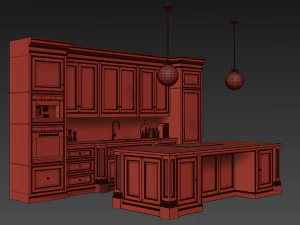 cozinha por tom howley Modelo 3D