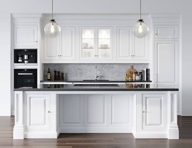 kitchen by tom howley 2 Model 3D .c4d .max .obj .3ds .fbx .stl .blend 