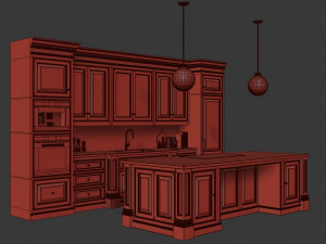 kitchen by tom howley 2 Model 3D