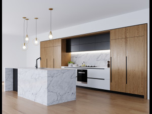 minosa kitchen 3D Модель