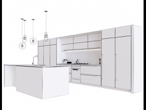 minosa kitchen 3D Модель