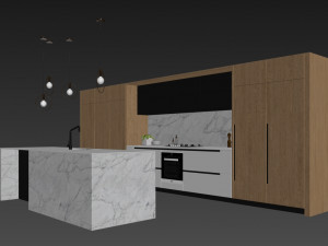 minosa kitchen 3D Модель