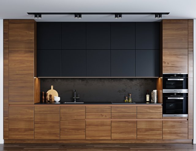 kitchen leicht 3D Модель .c4d .max .obj .3ds .fbx .stl .blend 