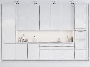 kitchen leicht 3D Модель