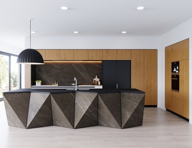 kitchen 2 Modelo 3D .c4d .max .obj .3ds .fbx .stl .blend 