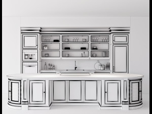 kitchen by tom howley 3 3D Модель