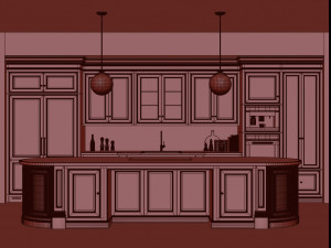 kitchen by tom howley 4 Modelo 3D