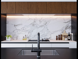 modern kitchen 2 Modelo 3D