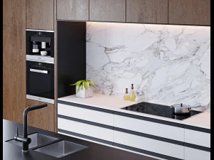 modern kitchen 2 3D Model
