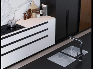 modern kitchen 2 3D Model