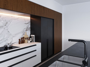 modern kitchen 2 Modelo 3D