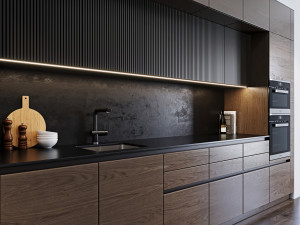 modern kitchen 4 Model 3D