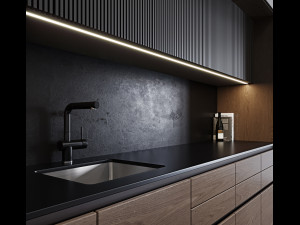 modern kitchen 4 Model 3D