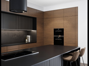 modern kitchen 5 3D Model