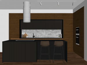 modern kitchen 5 3D Model