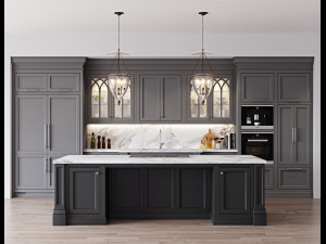 classic kitchen 1 3D 모델