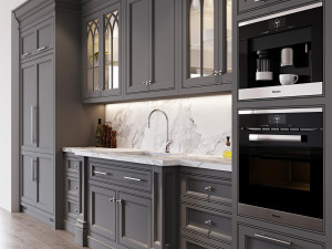 classic kitchen 1 3D Модель