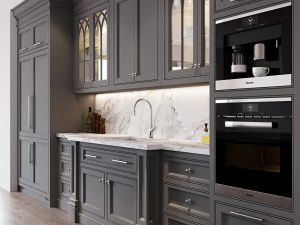 classic kitchen 1 3D Model