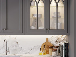 classic kitchen 1 3D Model