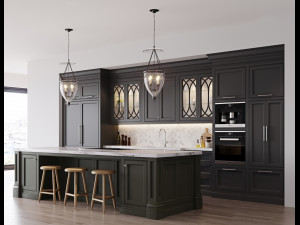 classic kitchen 2 3D 모델