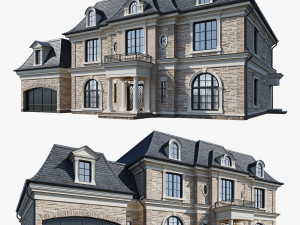 classic house 1 3D Model