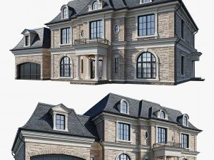 classic house 1 3D Model