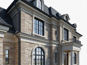 classic house 1 3D Model