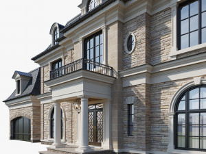 classic house 1 3D Model