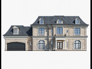 classic house 1 3D Model