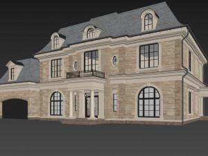 classic house 1 3D Model