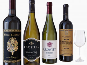 wine bottle set 12 Model 3D
