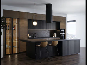 modern kitchen 7 3D Model