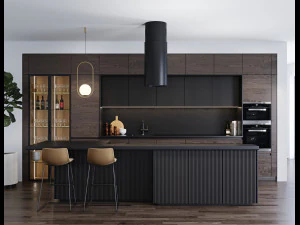 modern kitchen 7 3D Model