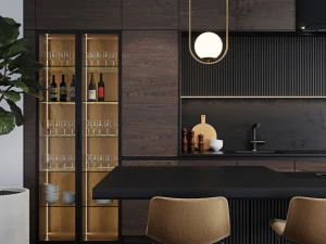 modern kitchen 7 3D Model
