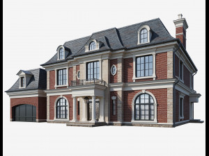 classic house 2 3D Model