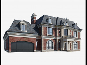 classic house 2 3D-Modell