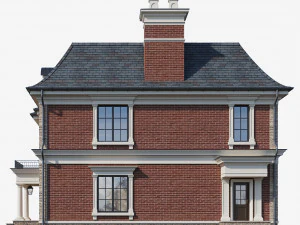 casa cl&aacute;ssica 2 Modelo 3D