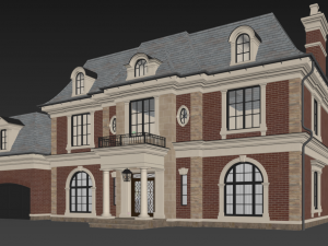 classic house 2 3D-Modell