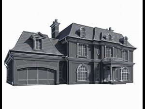 classic house 2 3D-Modell