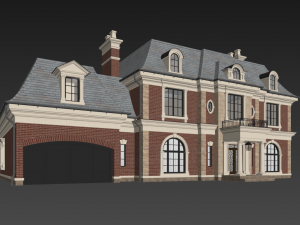 classic house 2 3D-Modell