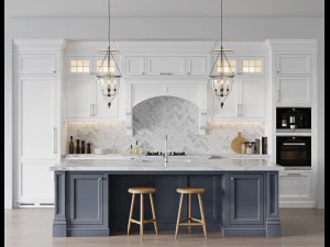 klasyczna kuchnia 3 Model 3D