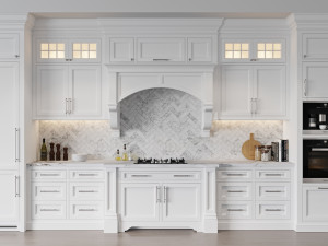 classic kitchen 3 Modèle 3D