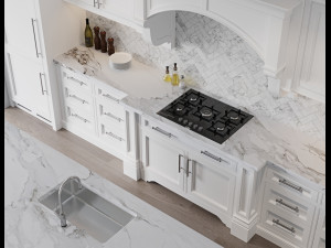 classic kitchen 3 Modèle 3D