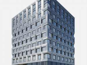 commercial building 4 3D मॉडल