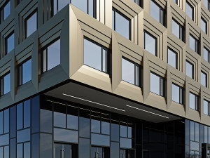commercial building 4 3D मॉडल