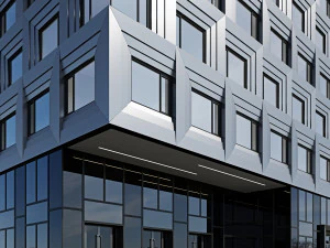 commercial building 4 3D Model